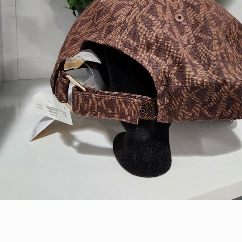Michael Kors Brown Logo Cap - Picture 3 of 11